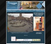 ベルギーのライブカメラ：ブルージュの街の中心地，マルクト広場の今の様子